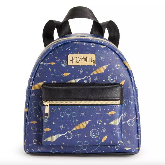 Harry Potter Quidditch Images Mini Backpack - Picture 1 of 6